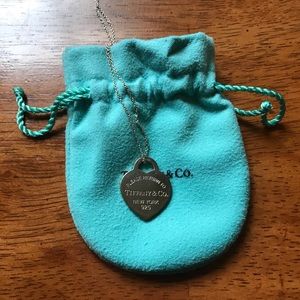 “Return to Tiffany” Heart Tag Pendent